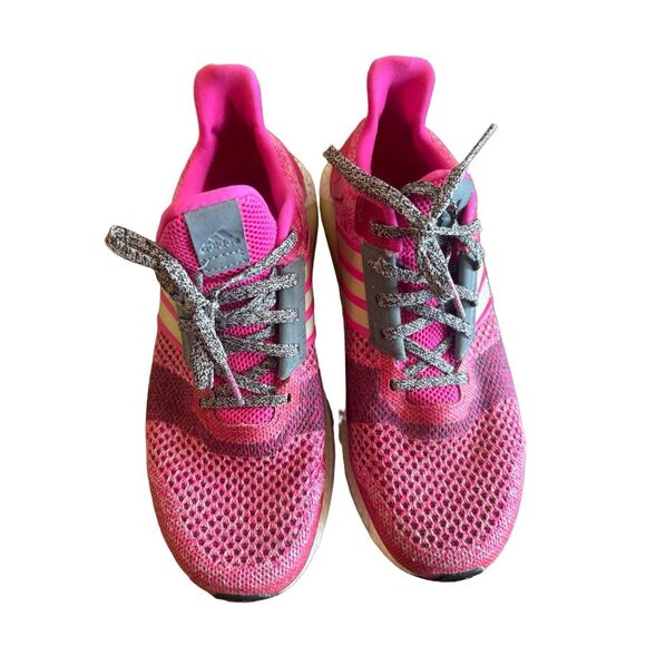 Women’s Adidas Ultraboost pink sneakers size 7 - Picture 2 of 4
